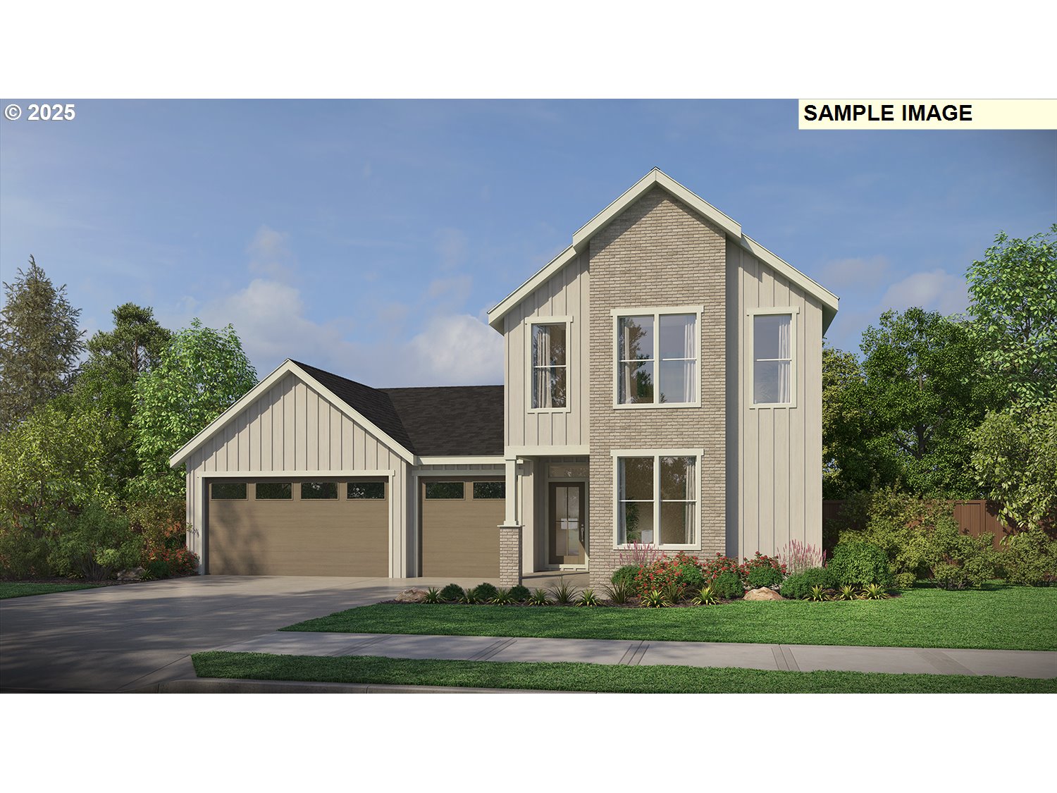 a house view with a outdoor space