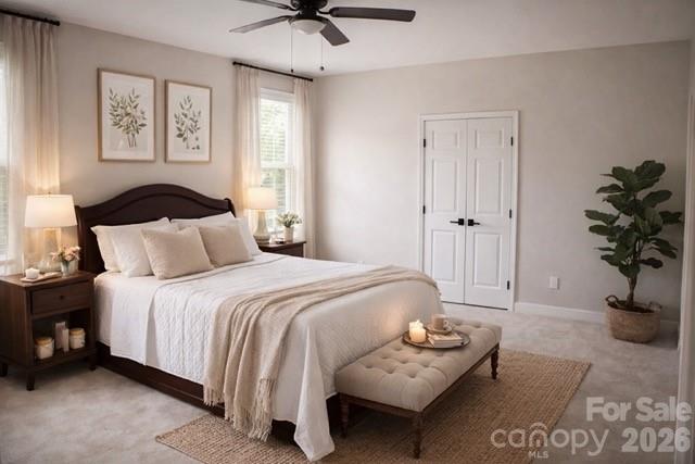 1304 Overhill Road Salisbury, NC 28144 - Photo 7 of 24 a bedroom with bed furniture and a potted plant