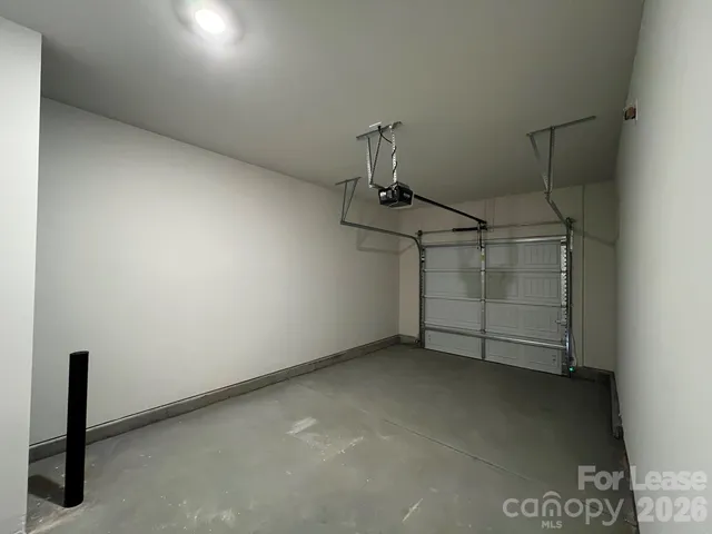 a view of a room with an empty space