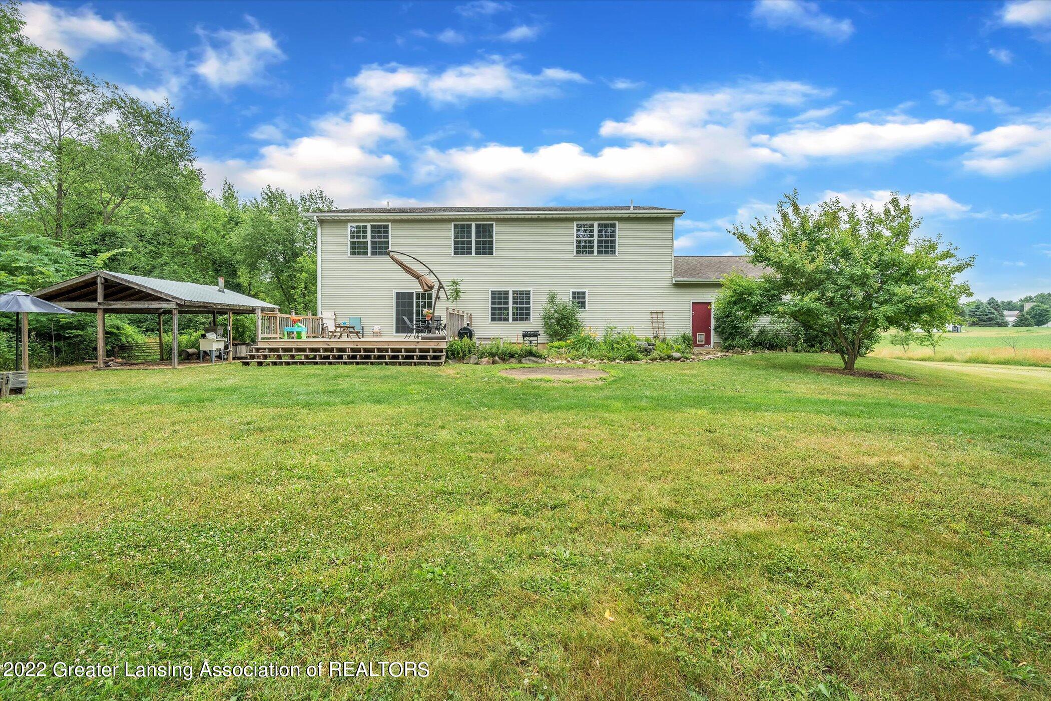 4182 Wright Road Leslie, MI 49251 - Photo 32 of 47 Back Exterior