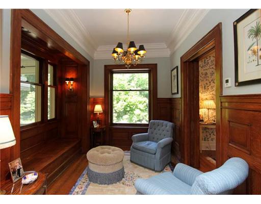 Undisclosed Address Greenwich, CT 06830 - Photo 5 of 9 a living room with furniture a chandelier and a large window
