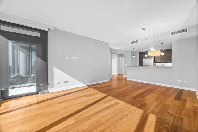 a view of a livingroom with a furniture