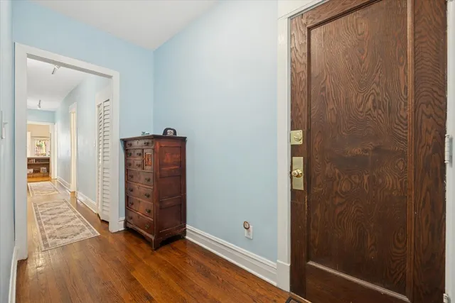 wooden floor in a gallery
