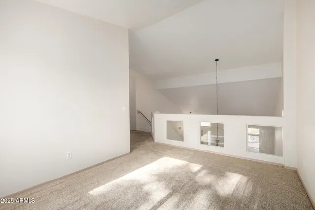 a view of a room with a sink and a window