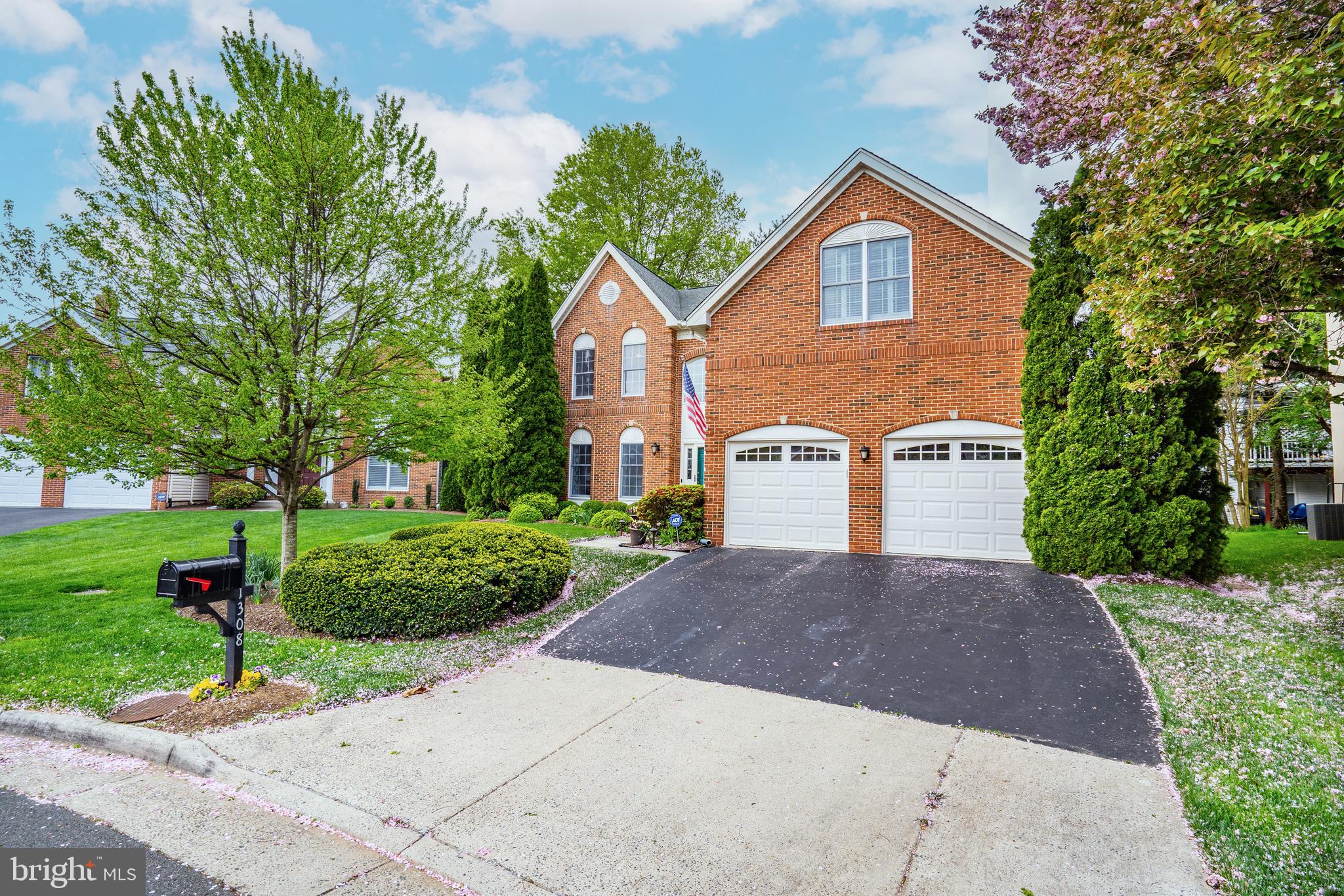 1308 Stable Farm Court Reston, VA 20194 - Photo 3 of 50 Recently sealed double driveway/Quiet cul de sac