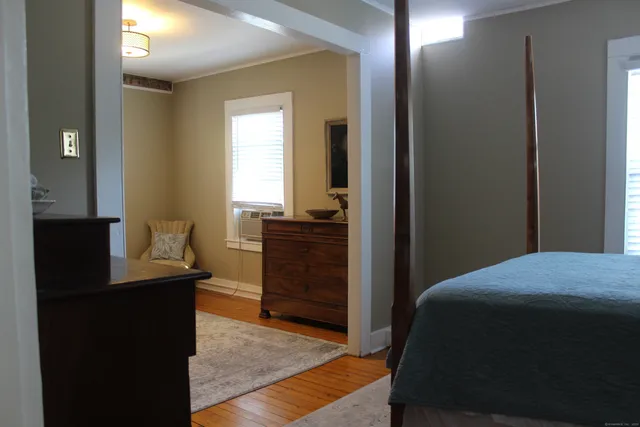 a view of a workspace with a window