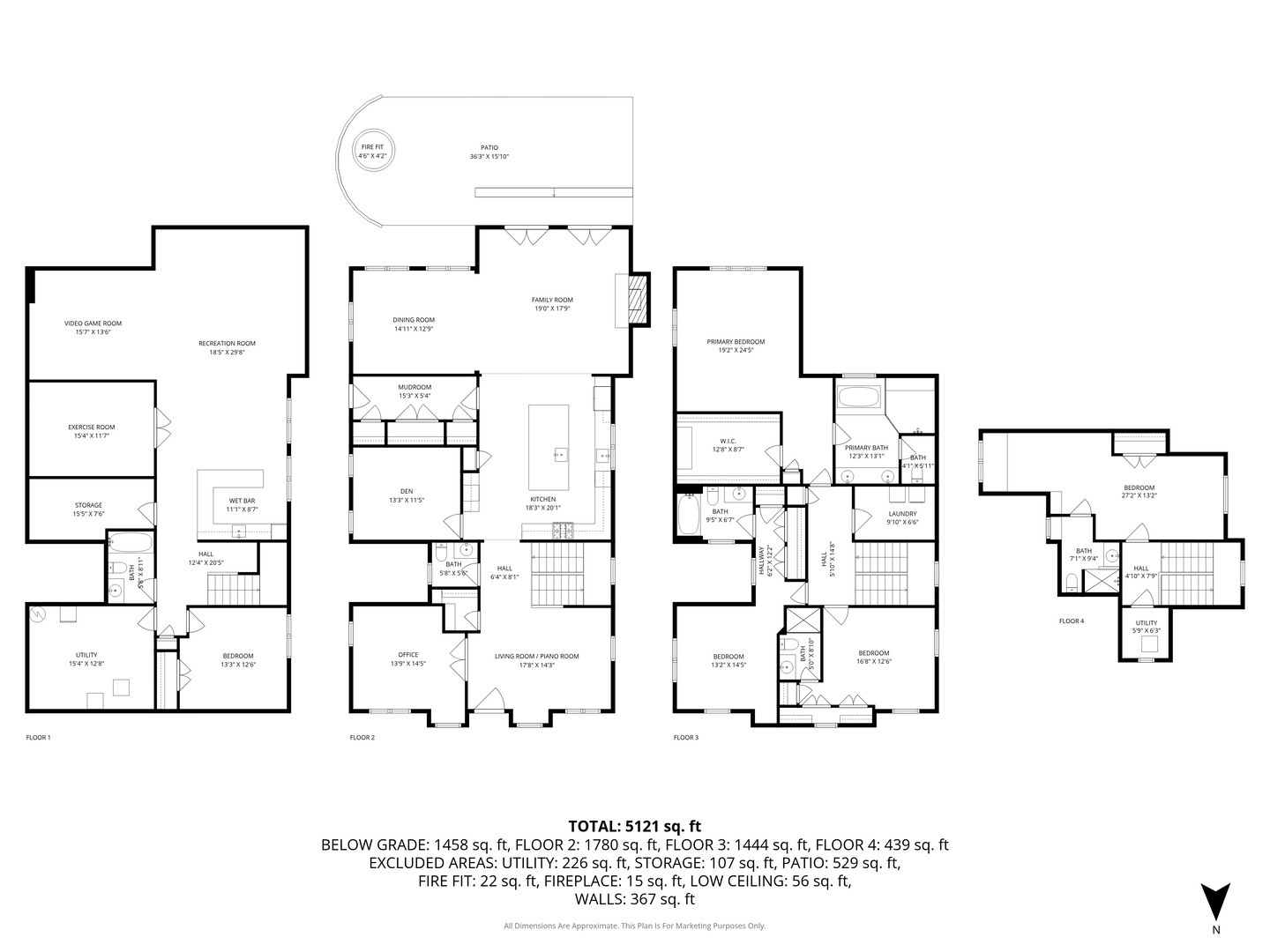 1317 Maple Avenue Wilmette, IL 60091 - Photo 11 of 15 a black and white photo of a living room