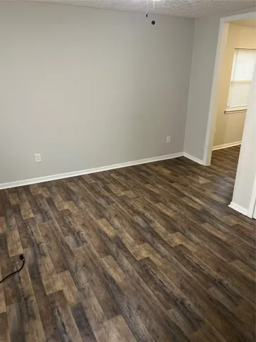 wooden floor in empty room
