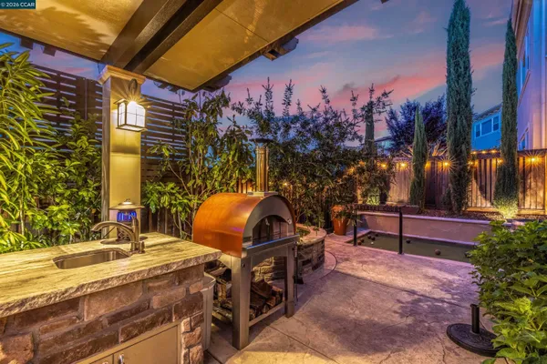 a view of multiple houses with a city street