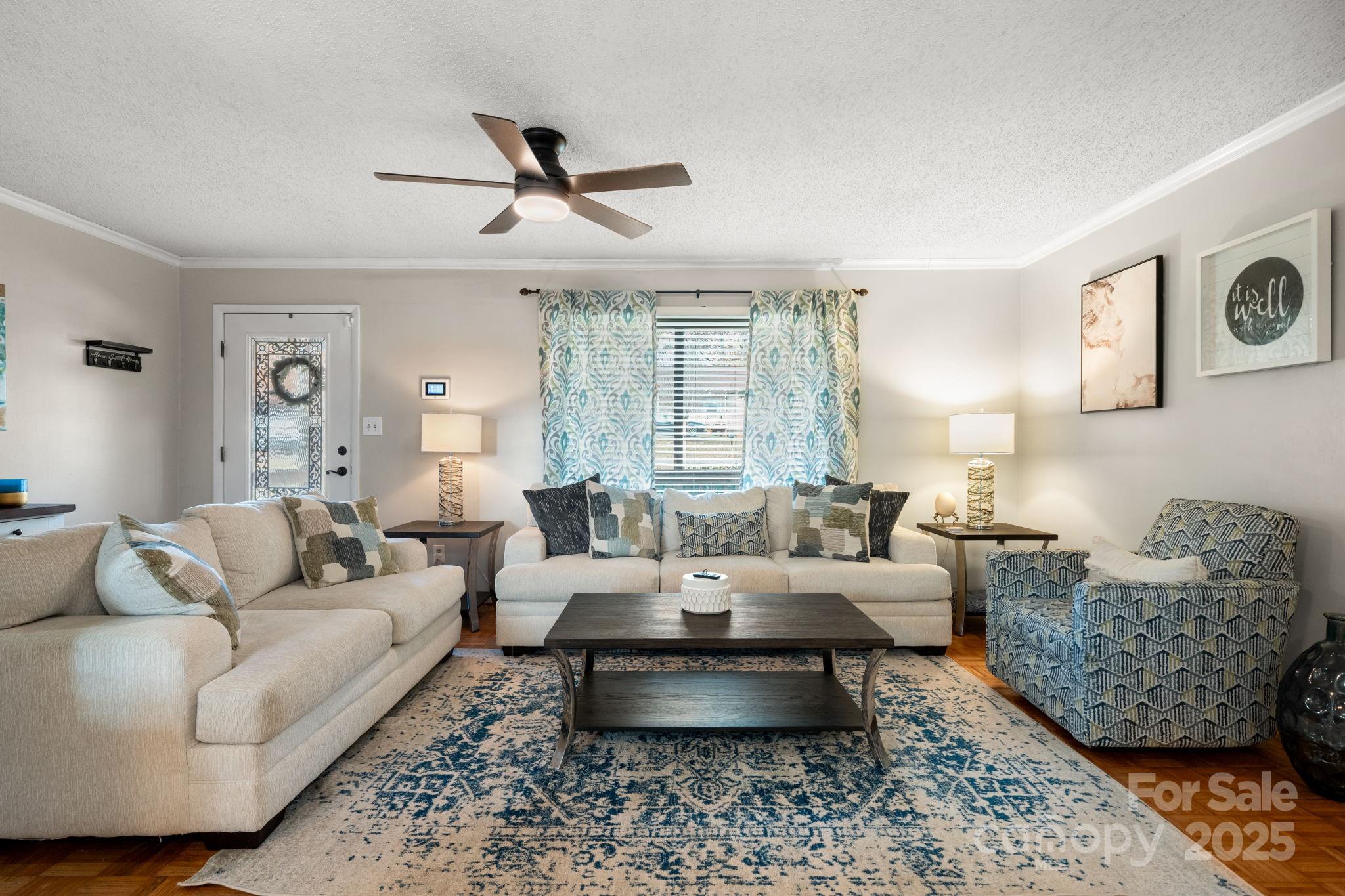 1553 Castell Lane Hickory, NC 28601 - Photo 6 of 27 a living room with furniture and a large window