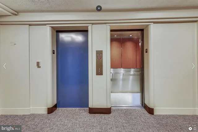 a view of an entryway door