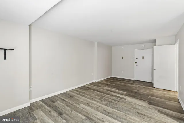 a view of empty room