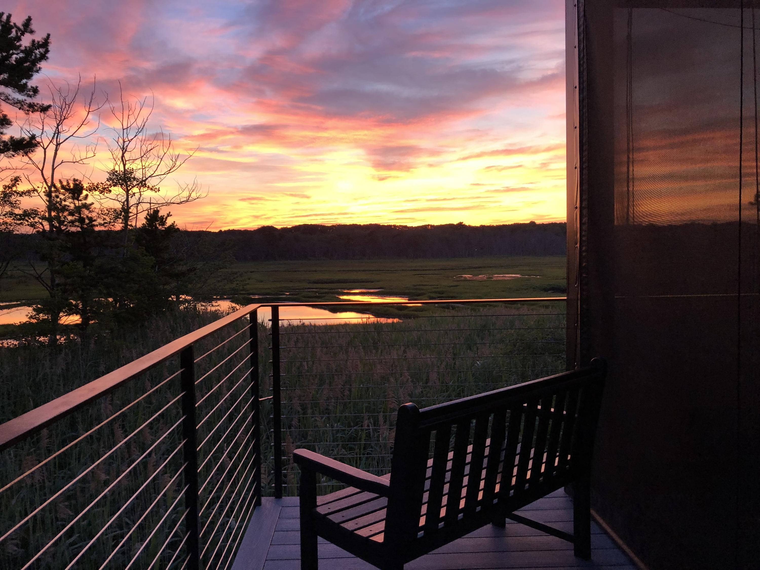 9 Gull Lane Wells, ME 04090 - Photo 15 of 32 Sunset from Bench