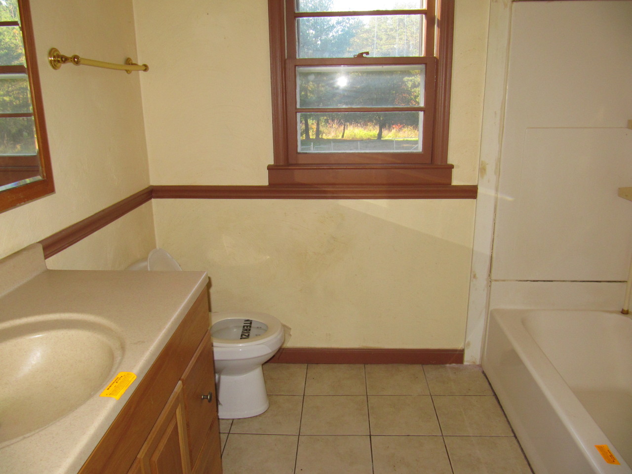 2435 Morgans Mill Road Goodview, VA 24095 - Photo 4 of 6 a bathroom with a toilet and a sink