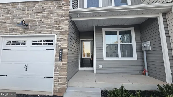 a view of front door