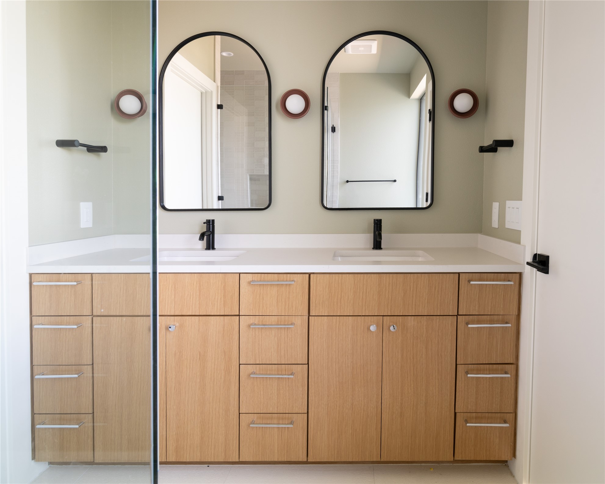 3006 Sorin Street Austin, TX 78723 - Photo 14 of 27 a bathroom with mirror and window