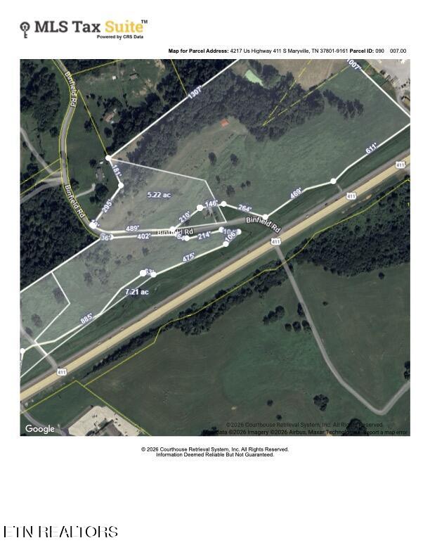 122 Binfield Road Maryville, TN 37801 - Photo 42 of 42 white 2 story with 5 acres rough plat (v