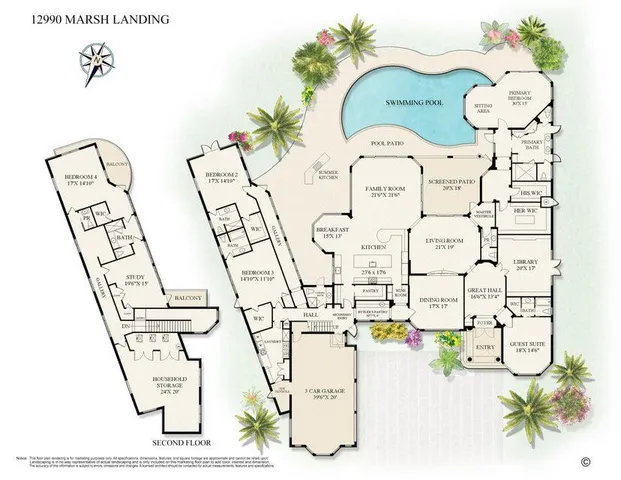 $5,495,000 | 12990 Marsh Landing, Palm Beach Gardens, FL 33418