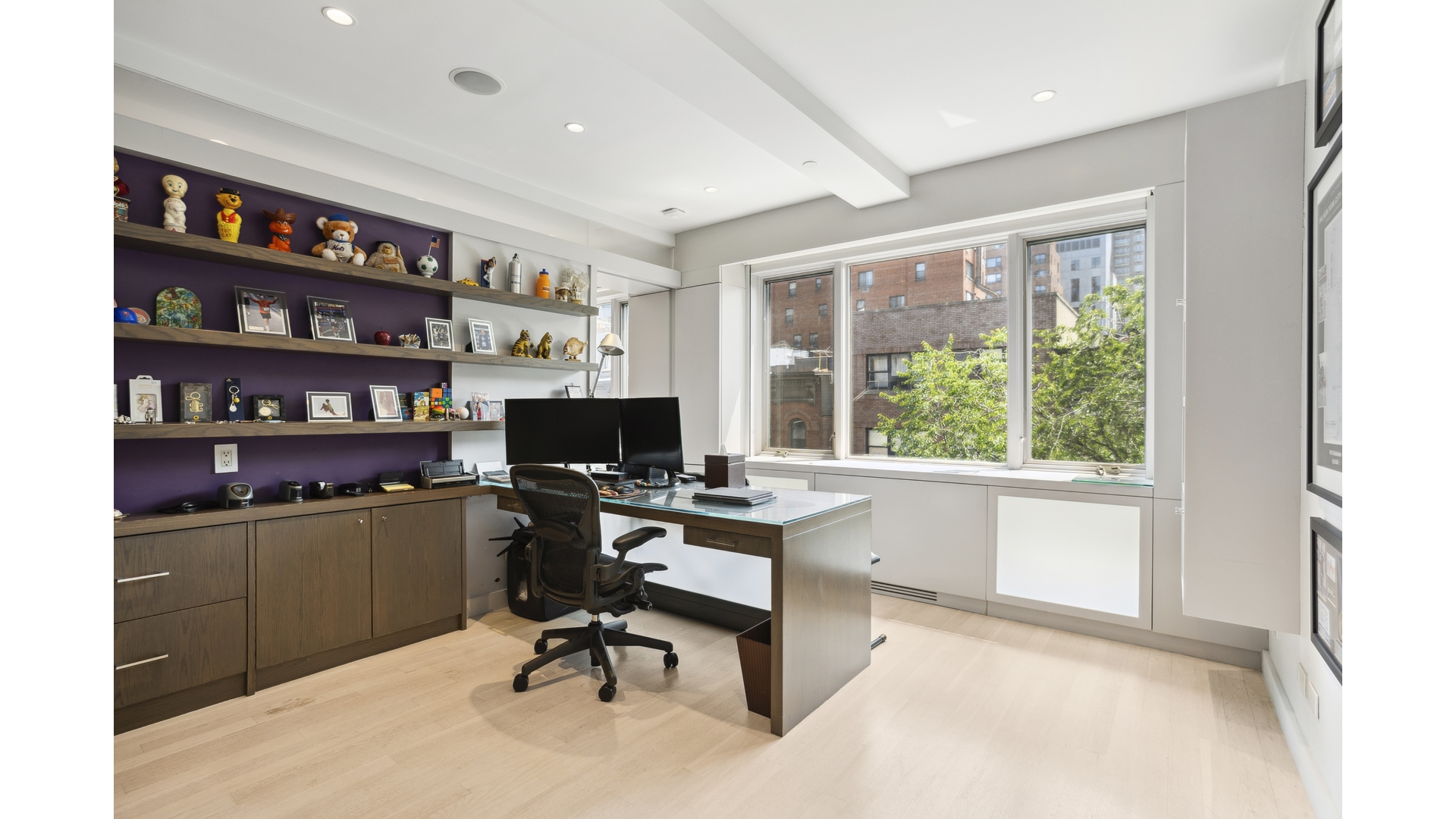 435 East 76th Street, Unit 6A Manhattan, NY 10021 - Photo 8 of 13 a view of a workspace with a window