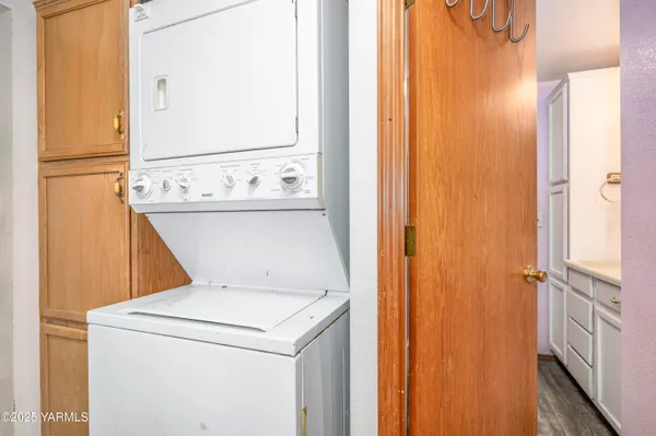 a view of washer and dryer