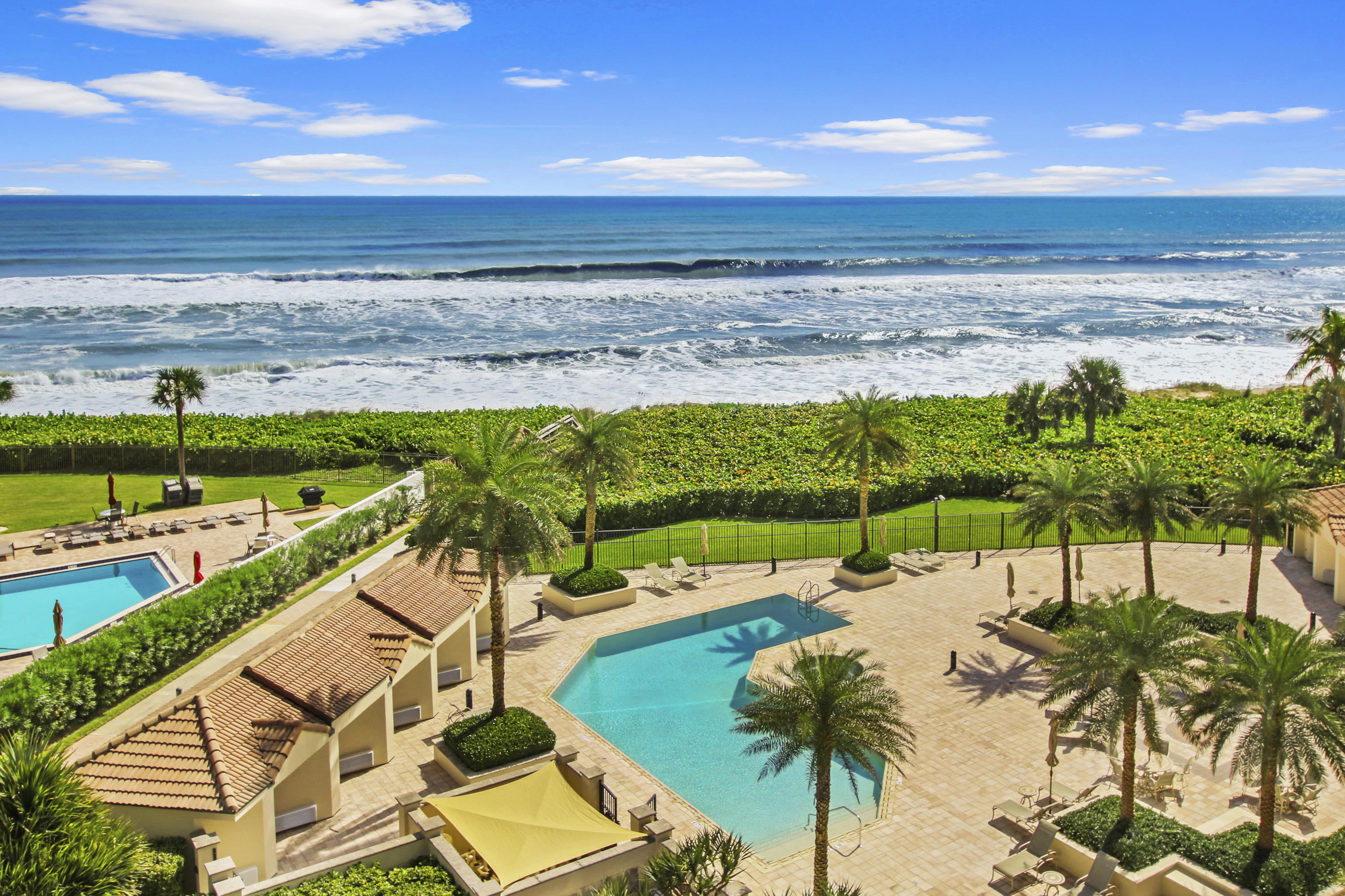 570 Ocean Drive, Unit 601 Juno Beach, FL 33408 - Photo 3 of 35 a view of an ocean and beach