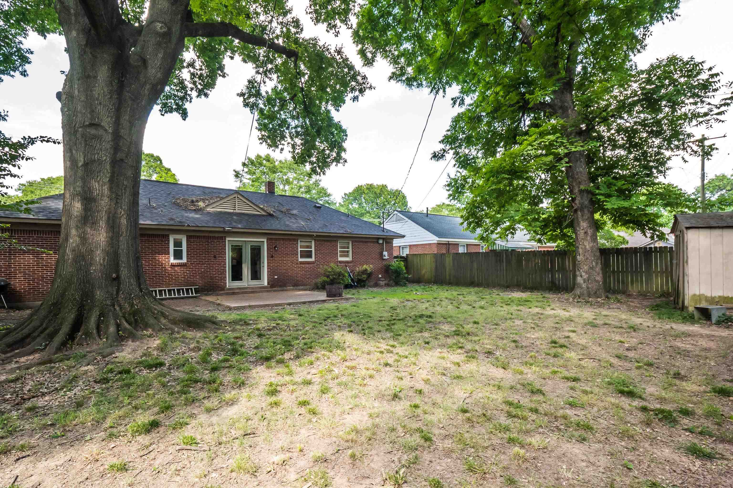 5069 Quince Road Memphis, TN 38117 - Photo 24 of 25 a view of a yard in front of a house with large tree