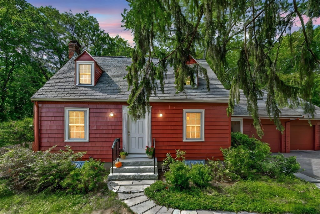 22 Burlington Street Lexington, MA 02420 - Photo 32 of 32 a front view of a house with a yard