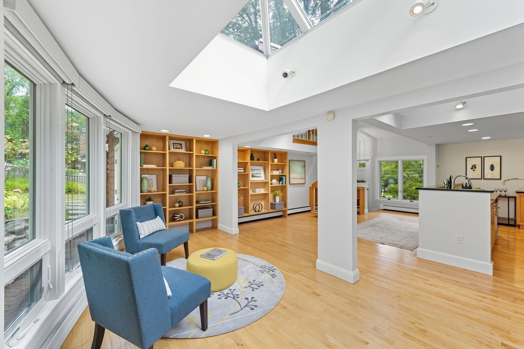 22 Burlington Street Lexington, MA 02420 - Photo 10 of 32 a living room with furniture and a large window