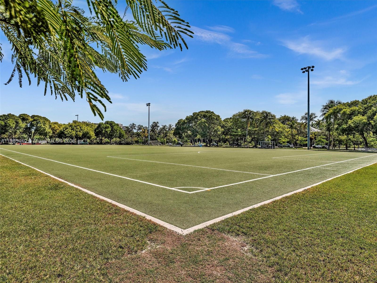 301 Sunrise Drive, Unit 1DW Key Biscayne, FL 33149 - Photo 30 of 40 a view of a tennis court