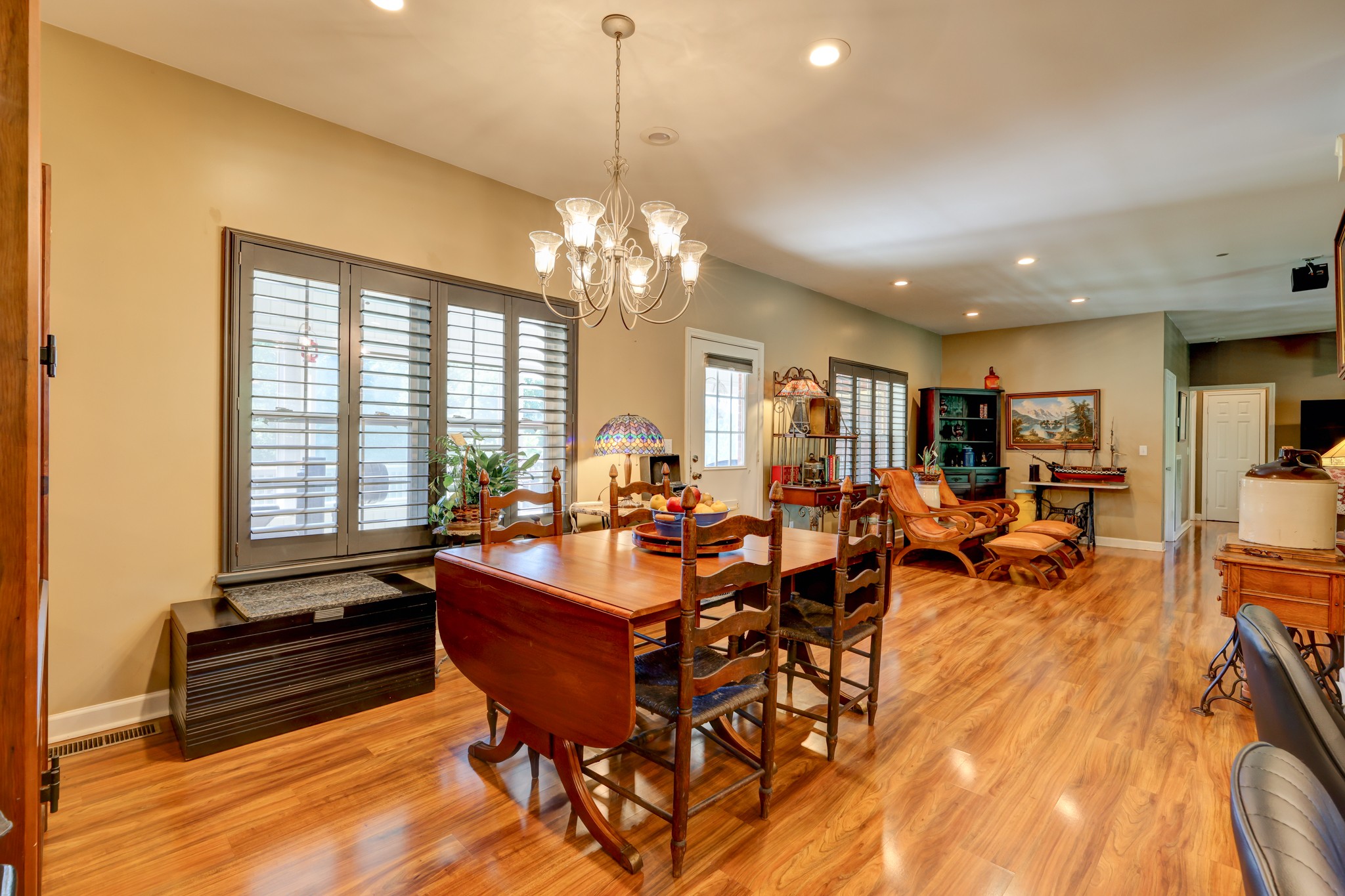 2251 Davidson Graveyard Road Clarksville, TN 37043 - Photo 31 of 78 a very nice looking dining room with furniture window and wooden floor