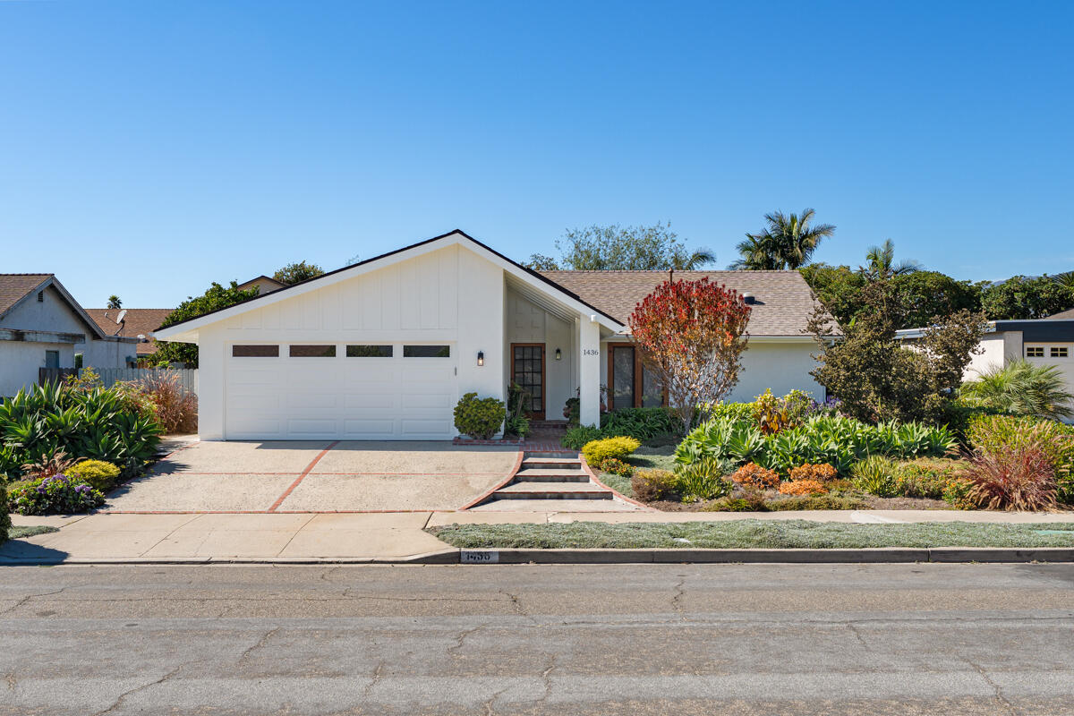 1436 Carnation Place Carpinteria, CA 93013 - Photo 2 of 32 front view of house and a street view