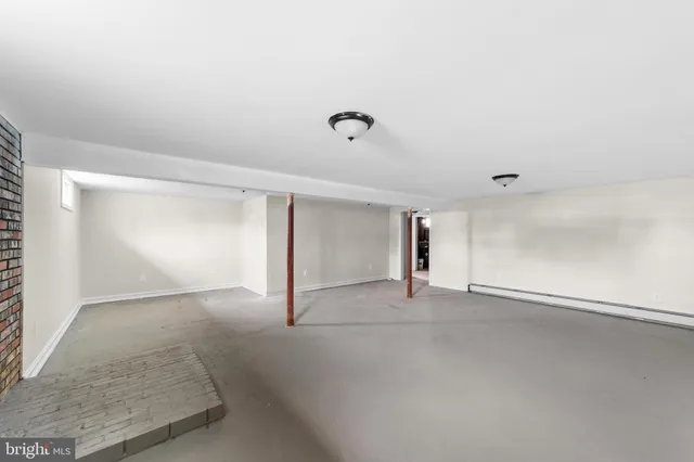 a view of storage and utility room