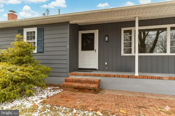 a view of a entryway door front of house