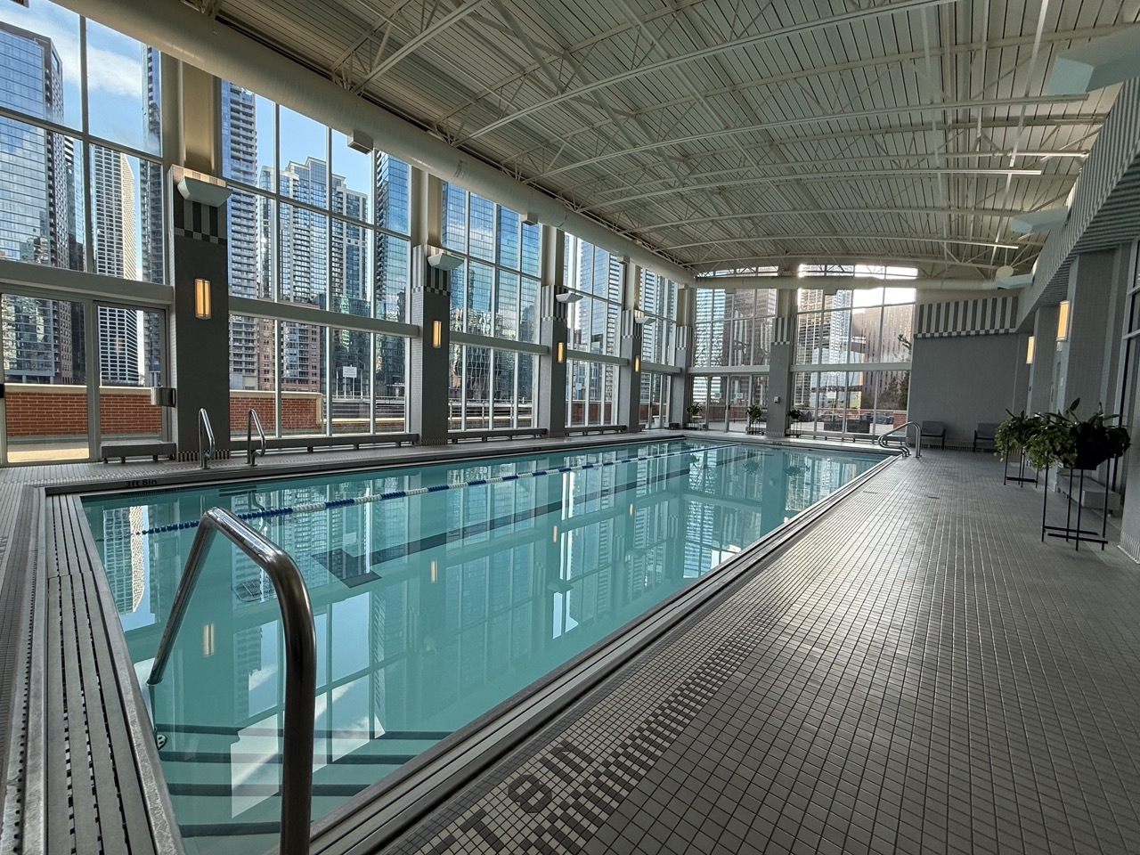 445 East North Water Street, Unit 2003 Chicago, IL 60611 - Photo 17 of 18 a view of swimming pool with outdoor seating