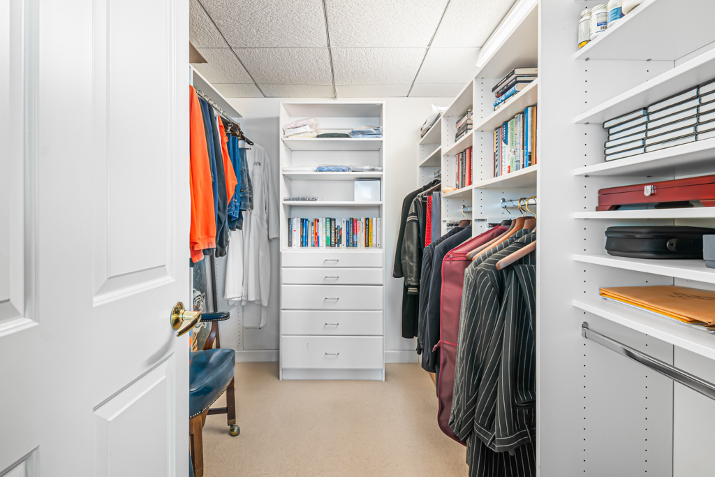 445 East North Water Street, Unit 2003 Chicago, IL 60611 - Photo 8 of 18 a view of walk in closet with clothes and shoes