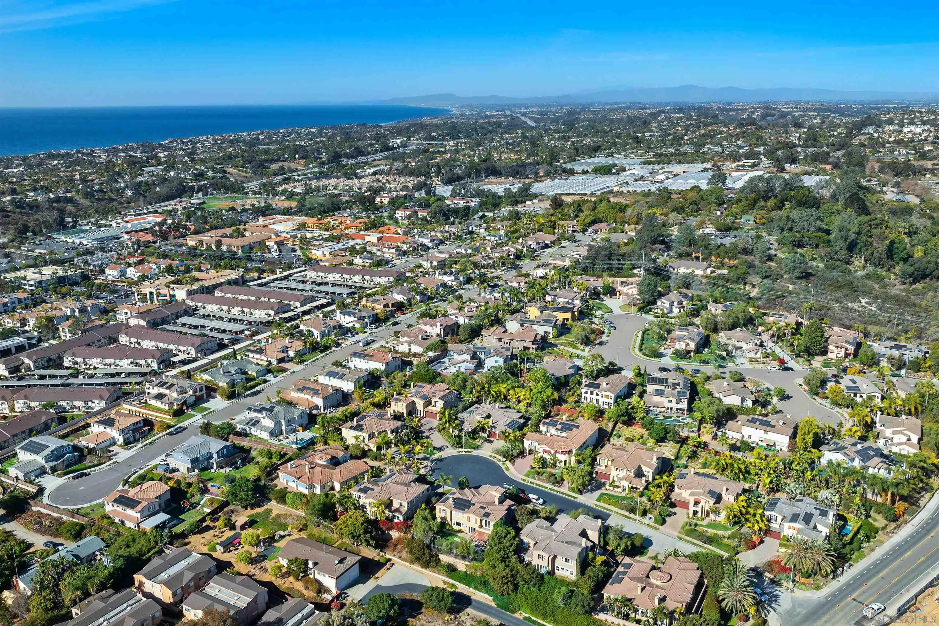 536 Quail Pointe Lane Encinitas, CA 92024 - Photo 2 of 28 an aerial view of multiple house