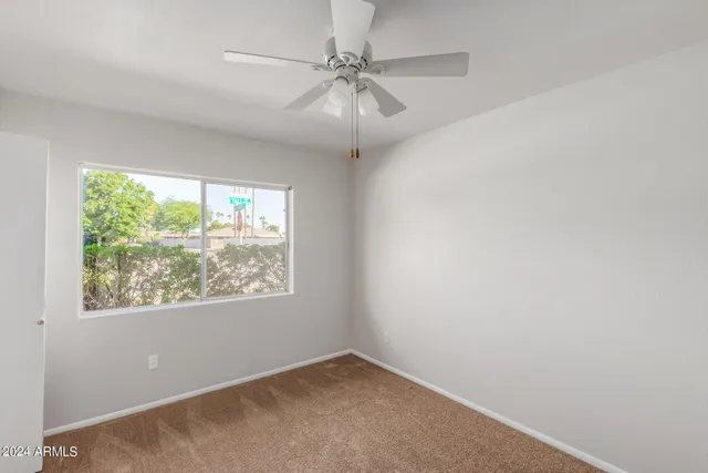 a front view of a house with a patio