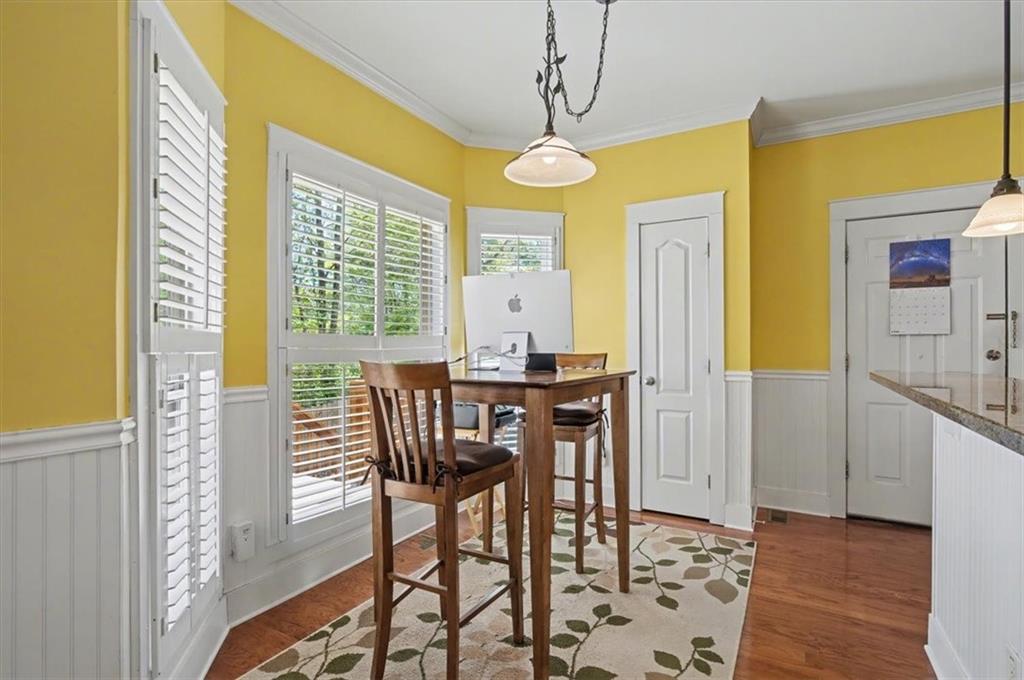 101 Oscar Lane Dallas, GA 30132 - Photo 13 of 55 a view of a dining room with furniture and window