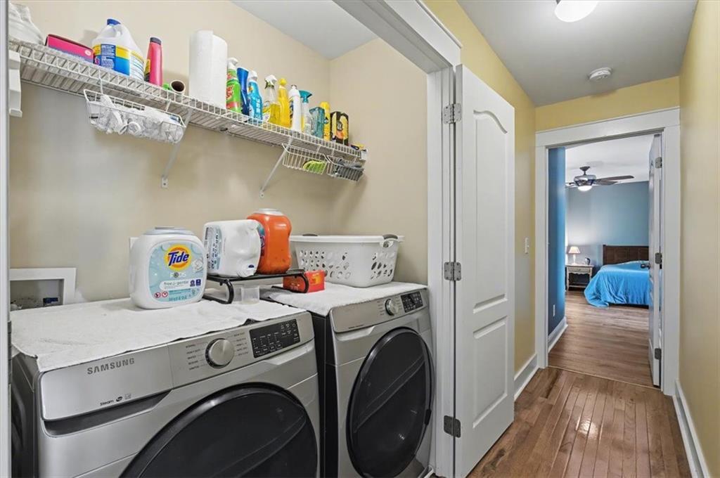 101 Oscar Lane Dallas, GA 30132 - Photo 36 of 55 a utility room with dryer and washer