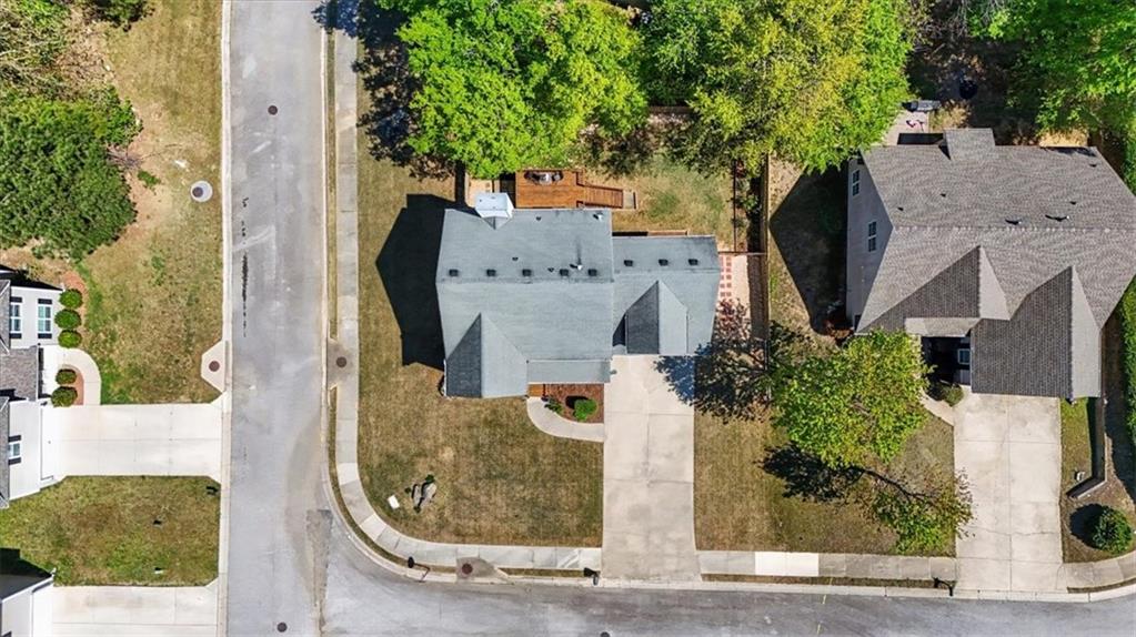 101 Oscar Lane Dallas, GA 30132 - Photo 48 of 55 an aerial view of a house with outdoor space