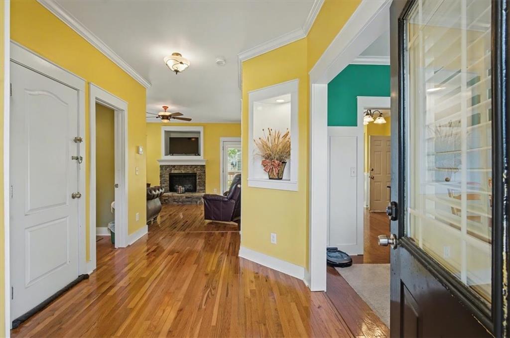101 Oscar Lane Dallas, GA 30132 - Photo 5 of 55 a view of a living room with a wooden floor