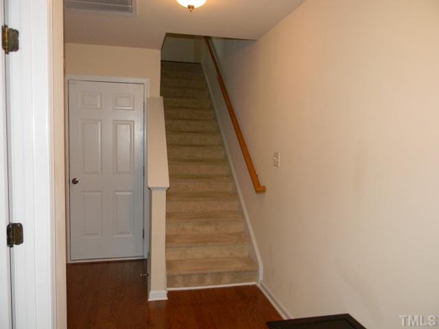 2018 Kedvale Avenue Raleigh, NC 27617 - Photo 3 of 18 a view of entryway with wooden floor