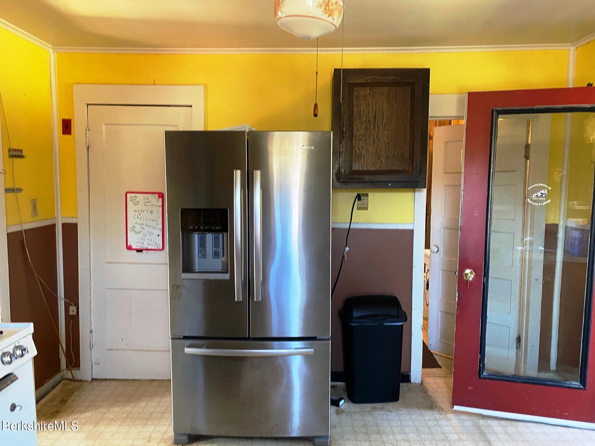 86 County Road Becket, MA 01223 - Photo 32 of 41 a kitchen with a refrigerator and a refrigerator