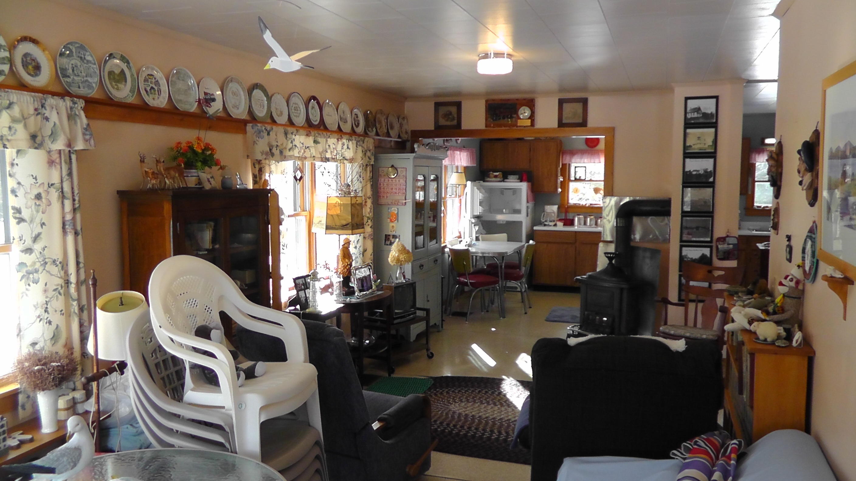 90 Seal Point Road Lamoine, ME 04605 - Photo 61 of 70 Liv Rm to Kitchen -1