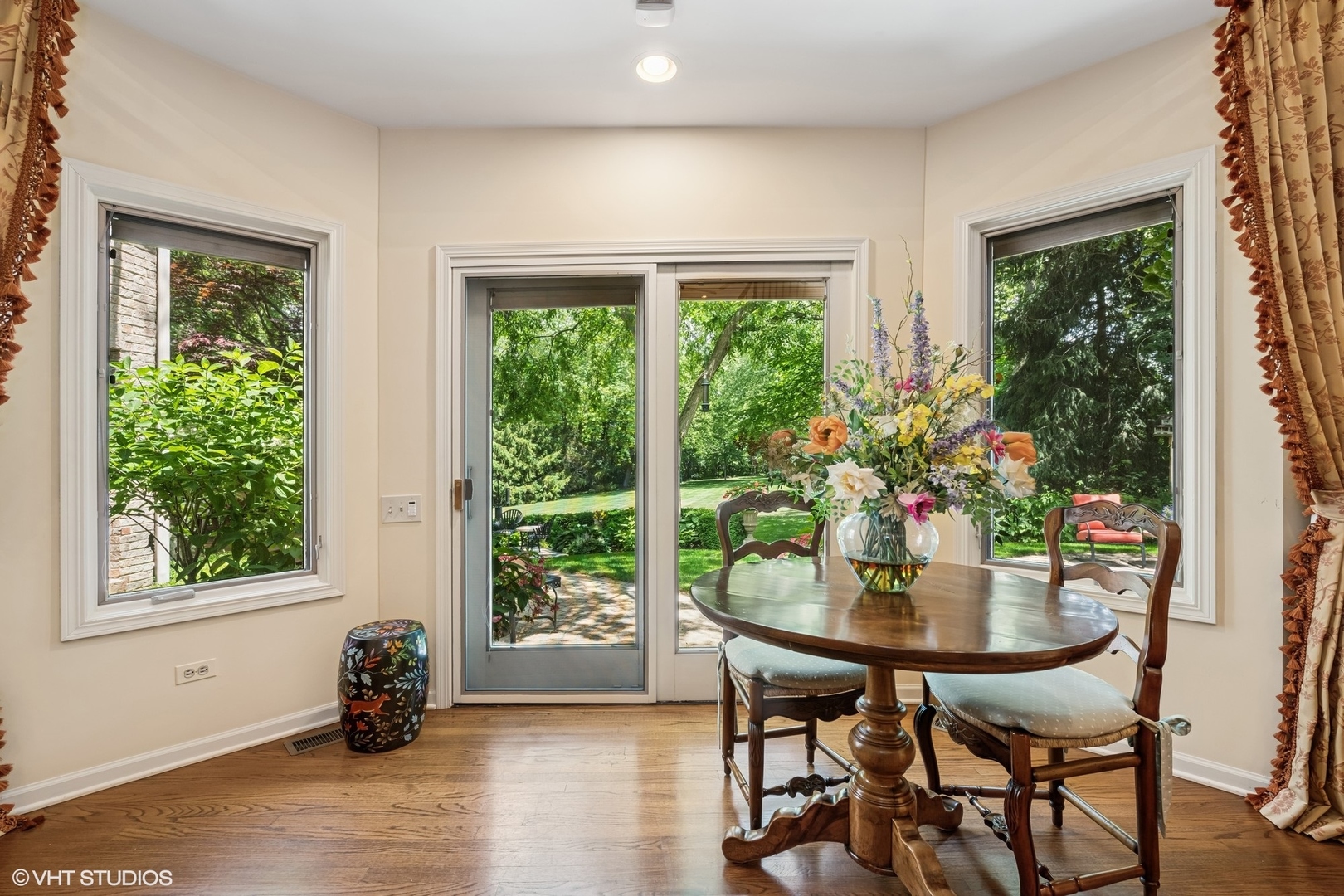 85 Ela Road Inverness, IL 60067 - Photo 27 of 89 a dining room with furniture and wooden floor