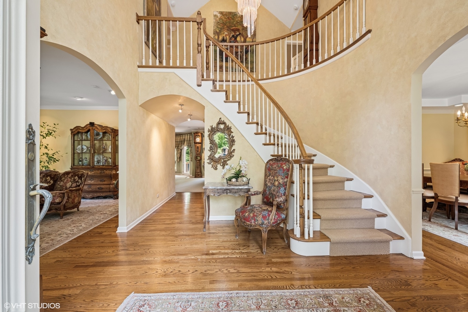 85 Ela Road Inverness, IL 60067 - Photo 4 of 89 a view of entryway and hall with wooden floor