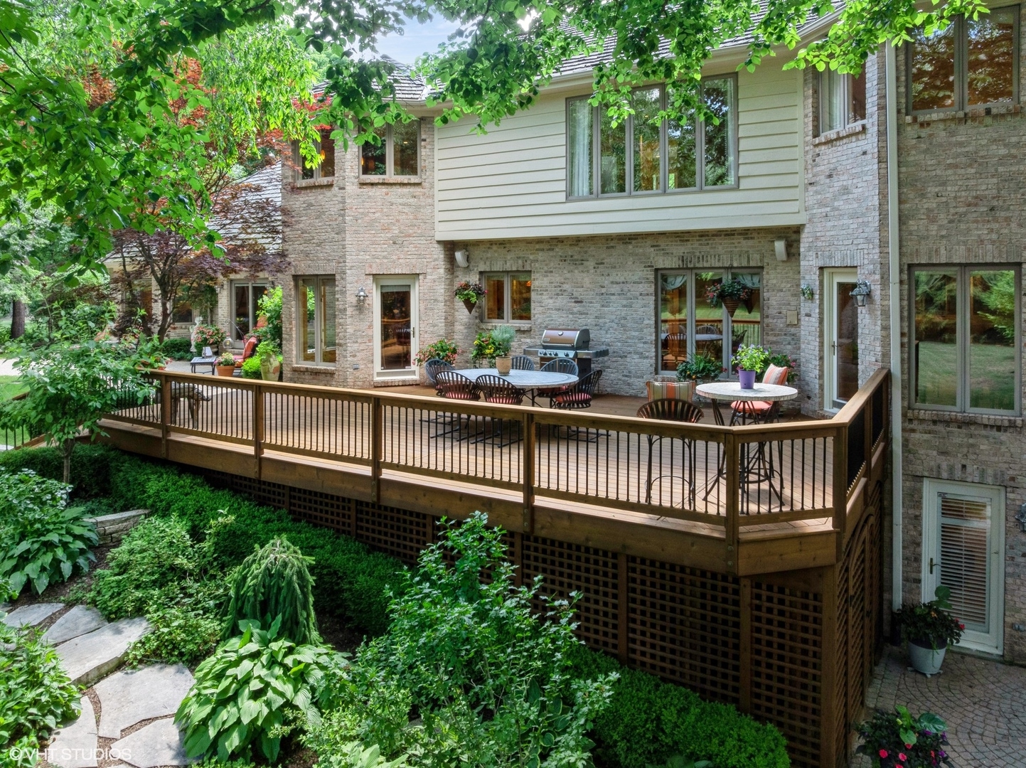 85 Ela Road Inverness, IL 60067 - Photo 62 of 89 a view of house with a deck and furniture