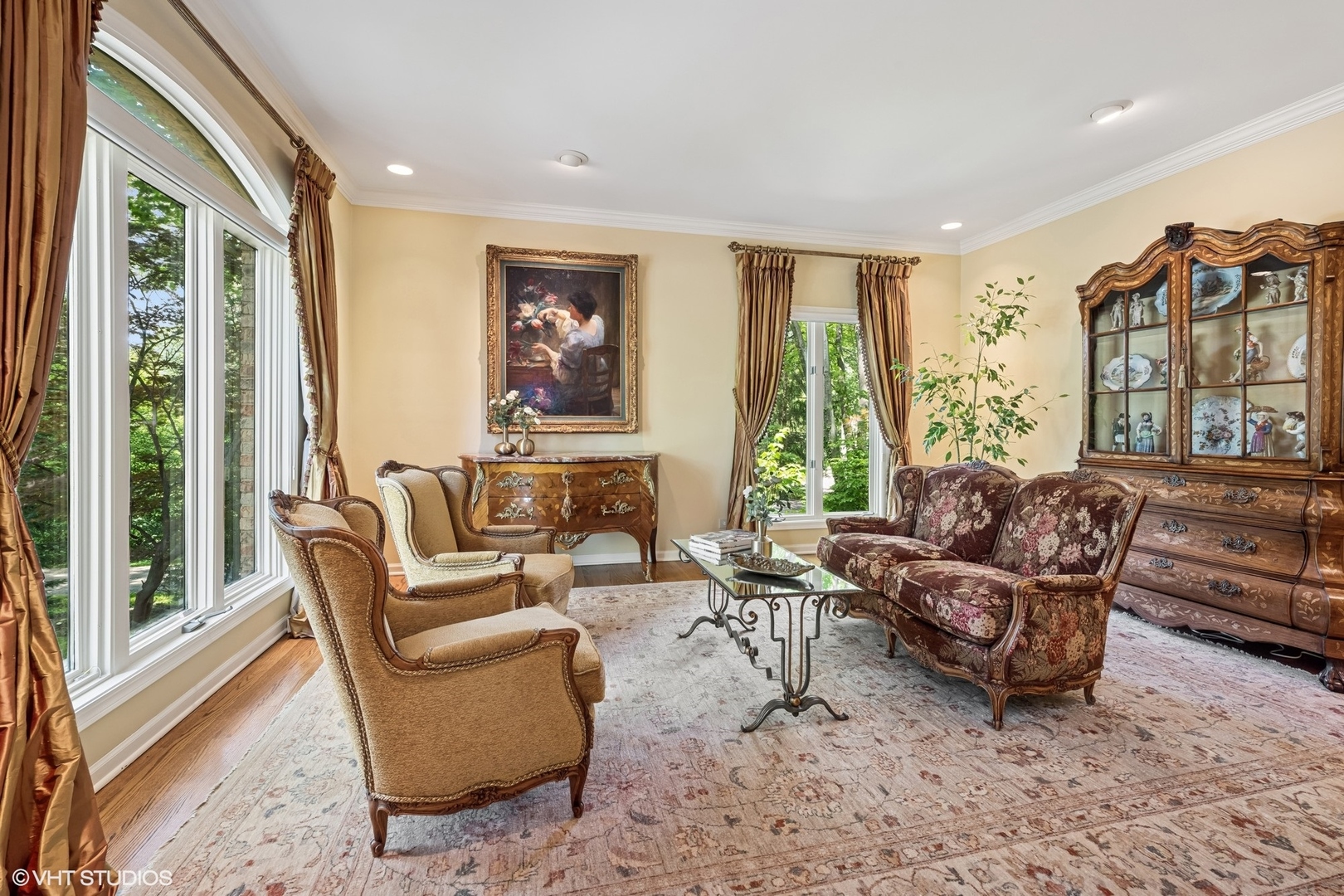 85 Ela Road Inverness, IL 60067 - Photo 7 of 89 a living room with furniture and large windows
