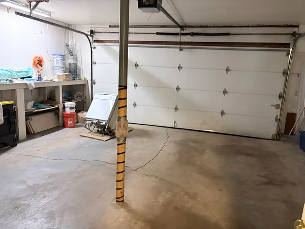a view of a storage & utility room