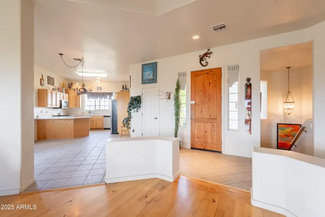 a view of a living room